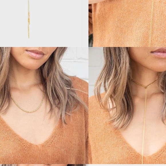 Gorjana Laguna Adjustable Necklace - Picture 3 of 7